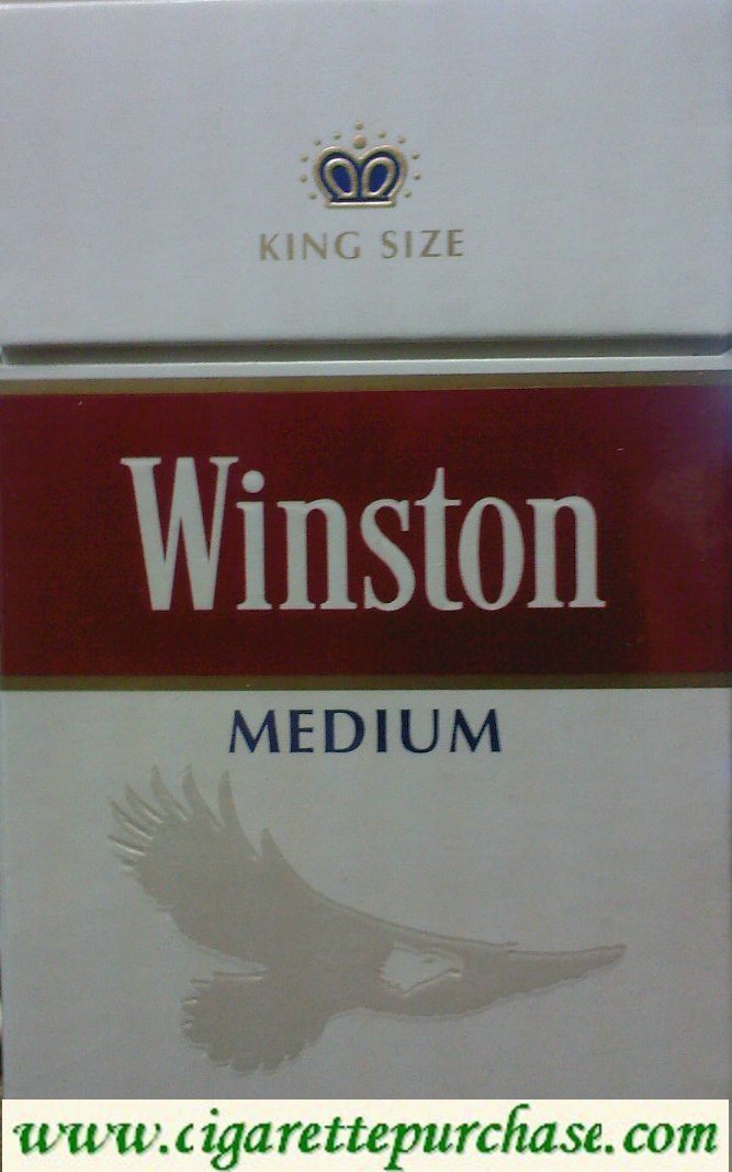 Winston MEDIUM Cigarettes Soft box